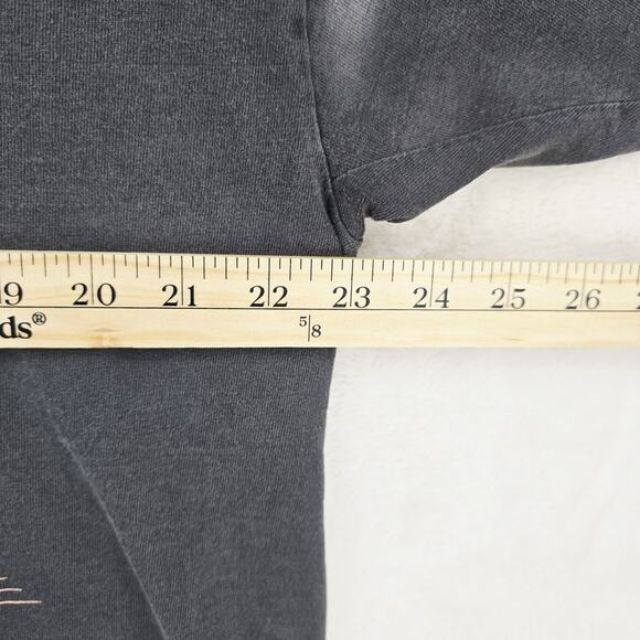 Vintage Nascar Bill Elliott Shirt XL Black Faded Stained Racing 90s Budweiser - Picture 13 of 14